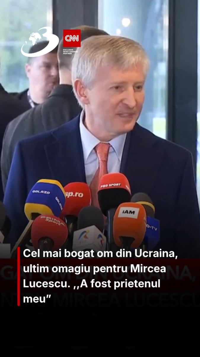 Cel mai bogat om din Ucraina, ultim omagiu pentru Mircea Lucescu 