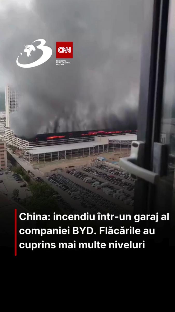 China: incendiu într-un garaj al companiei auto BYD