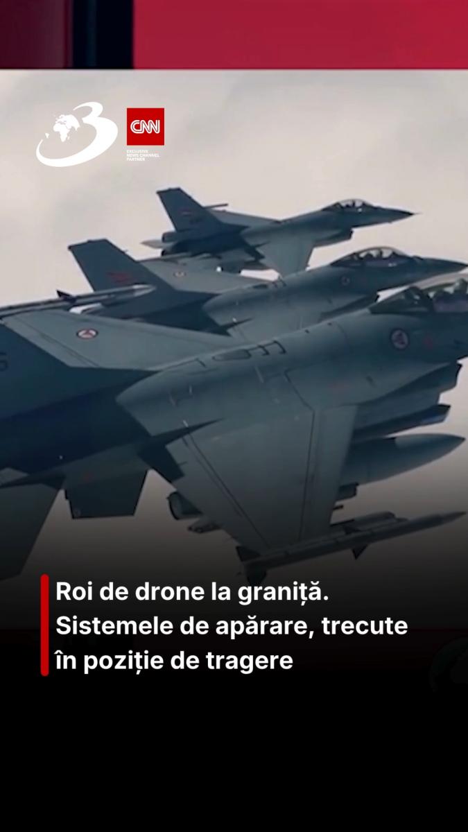 Roi de drone la graniță. Sistemele de apărare, trecute în poziție de tragere