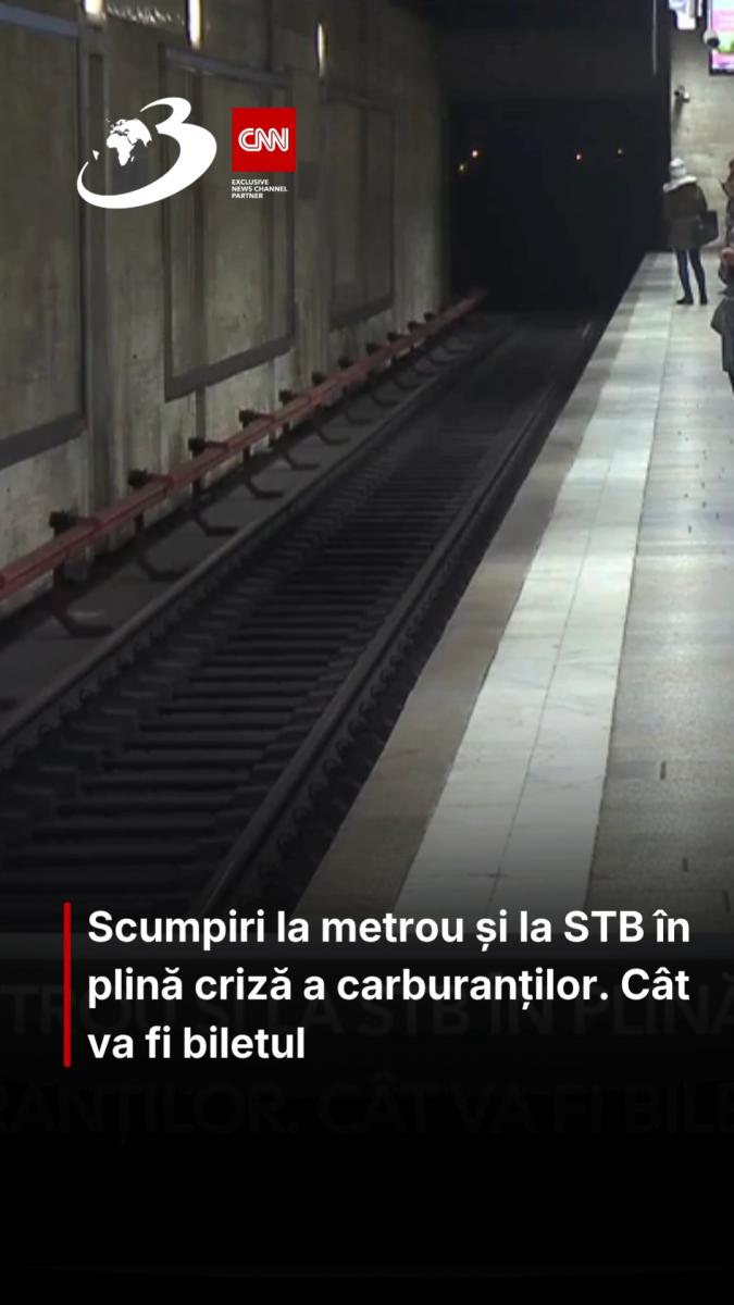 Scumpiri la metrou și la STB în plină criză a carburanților. Cât va fi biletul