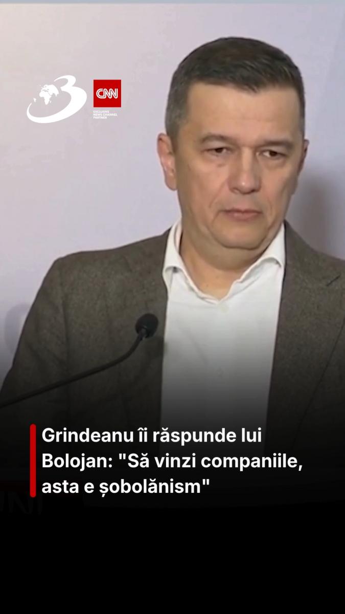 Grindeanu îi răspunde lui Bolojan: 