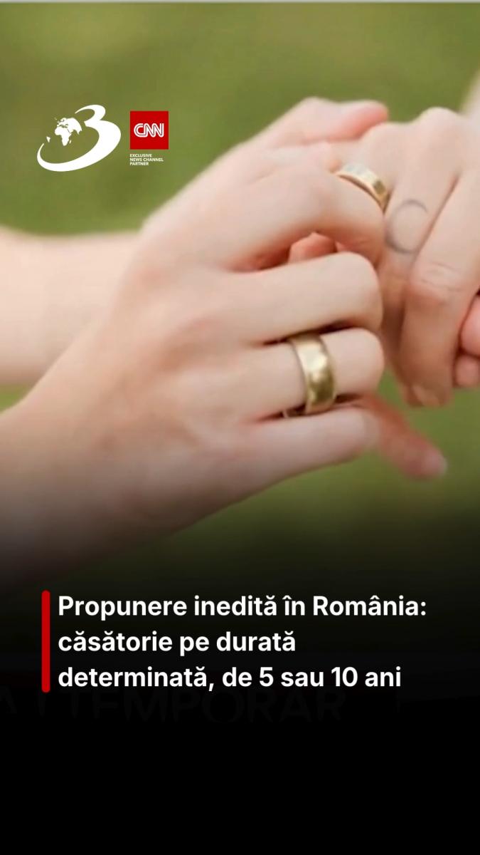 Propunere inedită în România: căsătorie pe durată determinată, de 5 sau 10 ani