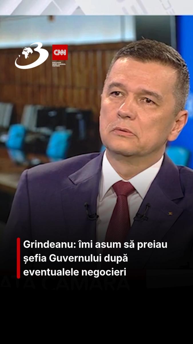 Grindeanu: îmi asum să preiau șefia guvernului după eventualele negocieri