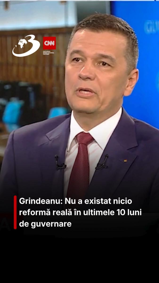 Grindeanu: Nu a existat nicio reformă reală în ultimele 10 luni de guvernare