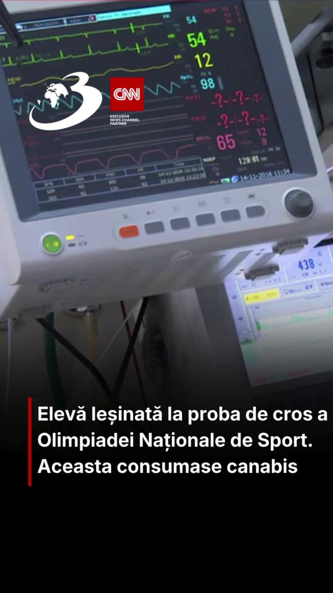 Elevă leșinată la proba de cros a Olimpiadei Naționale de Sport. Aceasta consumase canabis