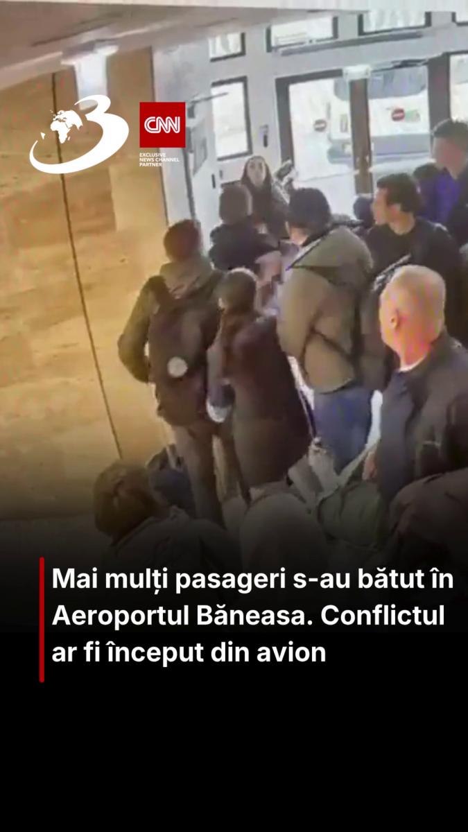 Mai mulți pasageri s-au bătut în Aeroportul Băneasa. Conflictul ar fi început din avion