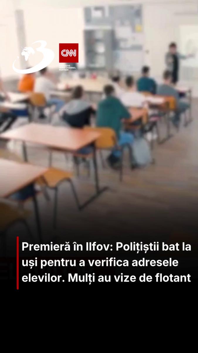 Premieră în Ilfov: Polițiștii bat la uși pentru a verifica adresele elevilor. Mulți au vize de flotant