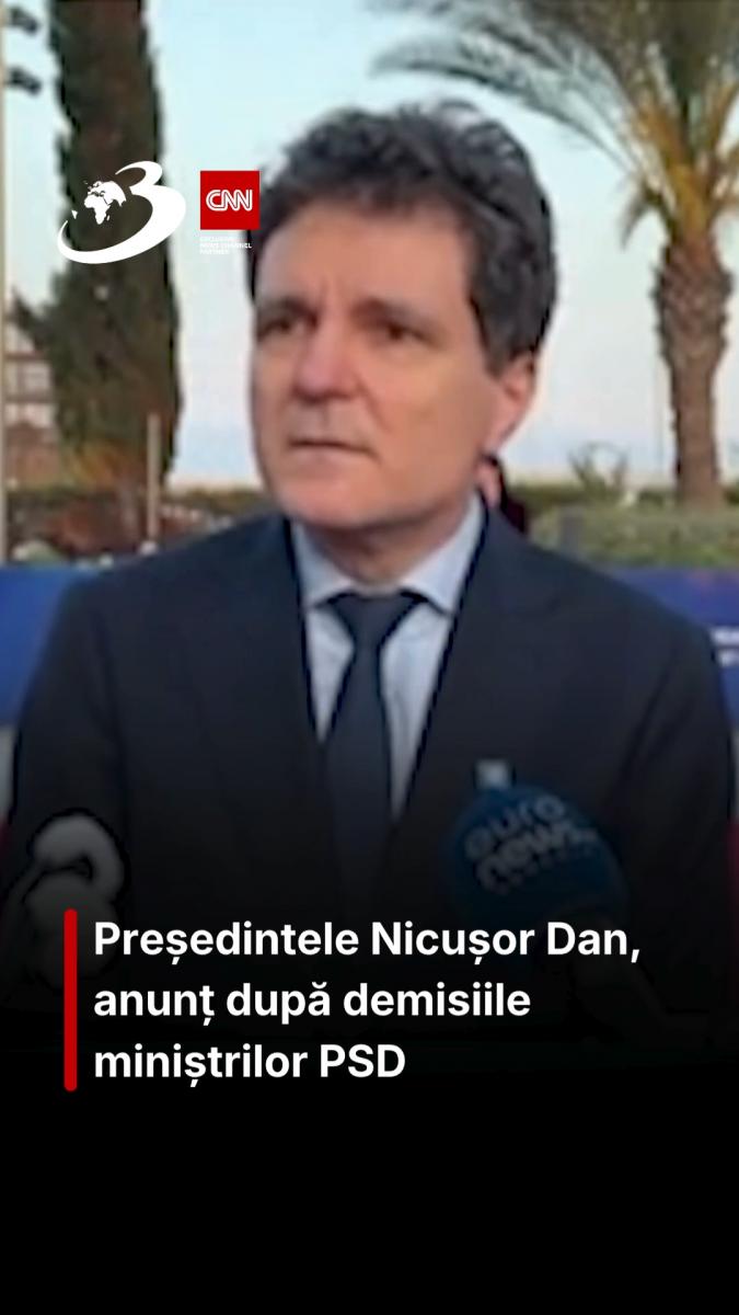 Președintele Nicușor Dan, anunț după demisiile miniștrilor PSD