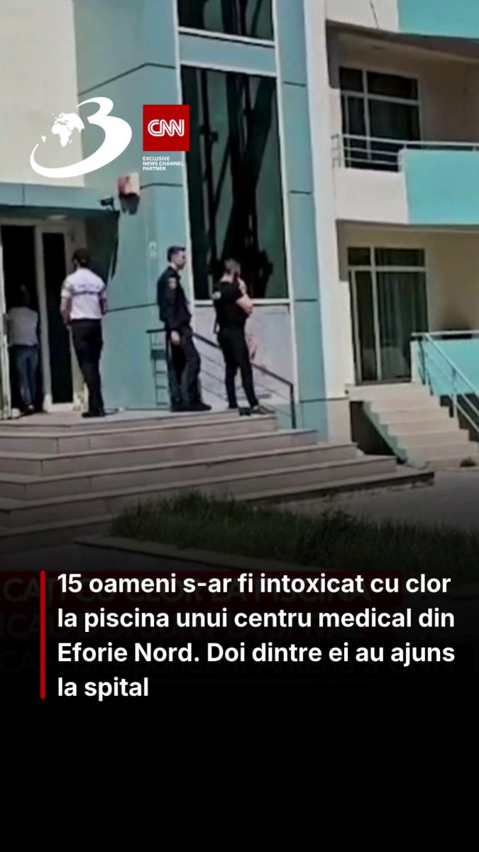 15 oameni s-ar fi intoxicat cu clor la piscina unui centru medical din Eforie Nord. Doi dintre ei au ajuns la spital