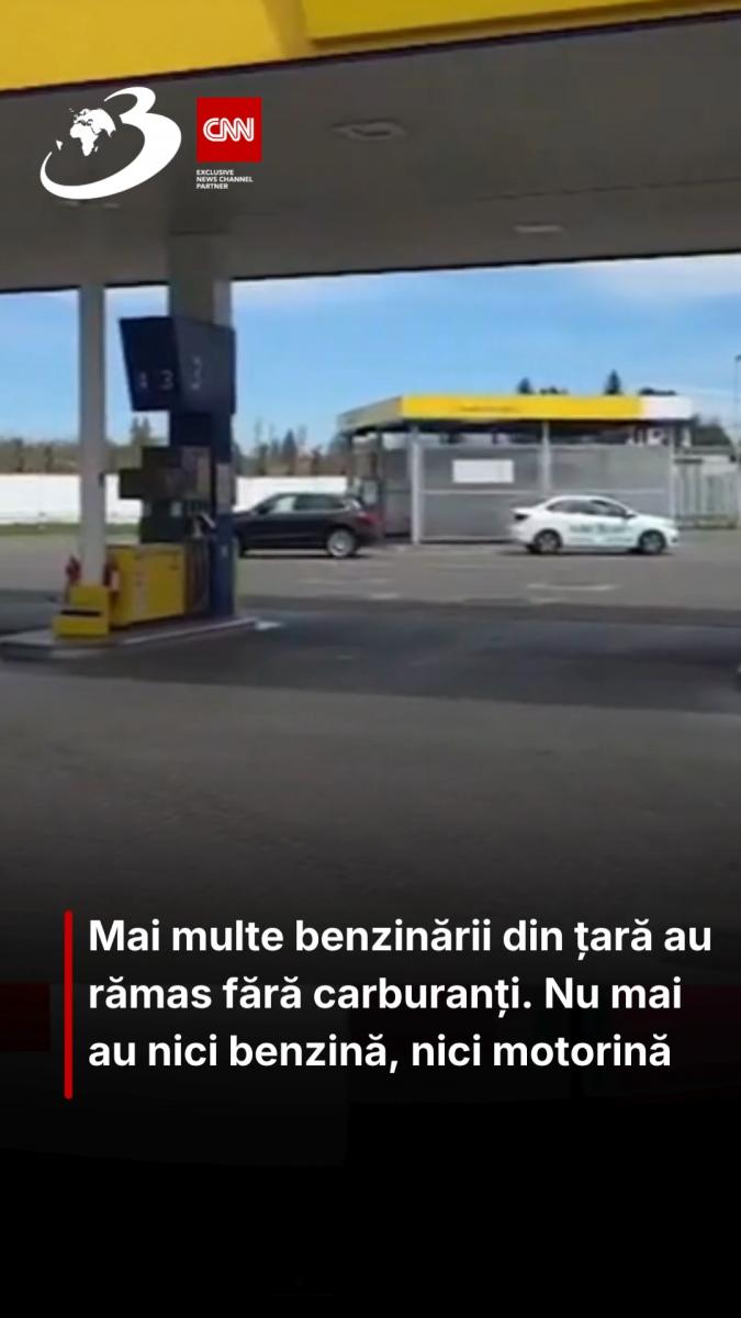 Mai multe benzinării din țară au rămas fără carburanți. Nu mai au nici benzină, nici motorină