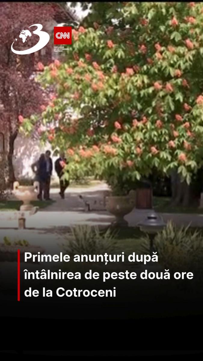 Primele anunțuri după întâlnirea de peste două ore de la Cotroceni
