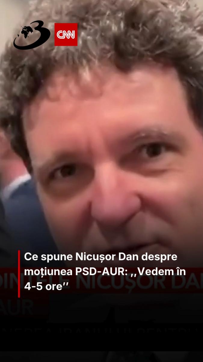 Ce spune Nicușor Dan despre moțiunea PSD-AUR: Vedem în 4-5 ore