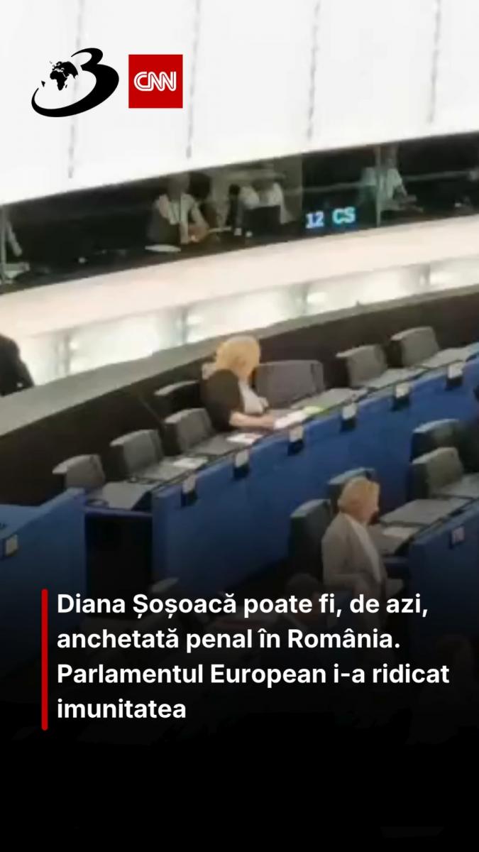 Diana Șoșoacă poate fi, de azi, anchetată penal în România. Parlamentul European i-a ridicat imunitatea 