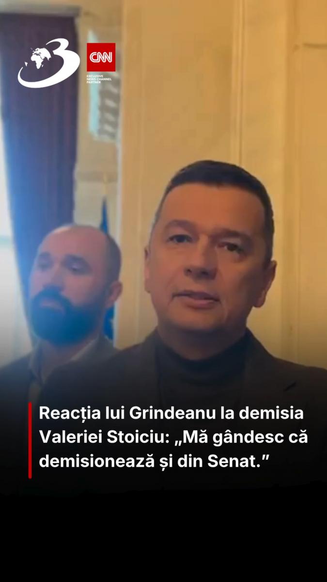 Reacția lui Grindeanu la demisia Valeriei Stoiciu: „Mă gândesc că demisionează și din Senat.”