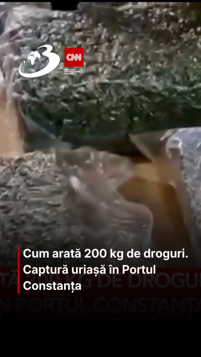 Cum arată 200 kg de droguri. Captură uriașă în Portul Constanța