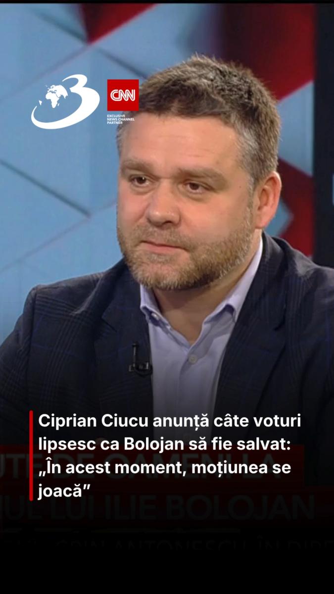Ciprian Ciucu: Lipsesc 5-10 voturi ca moțiunea să nu treacă. În acest moment se joacă