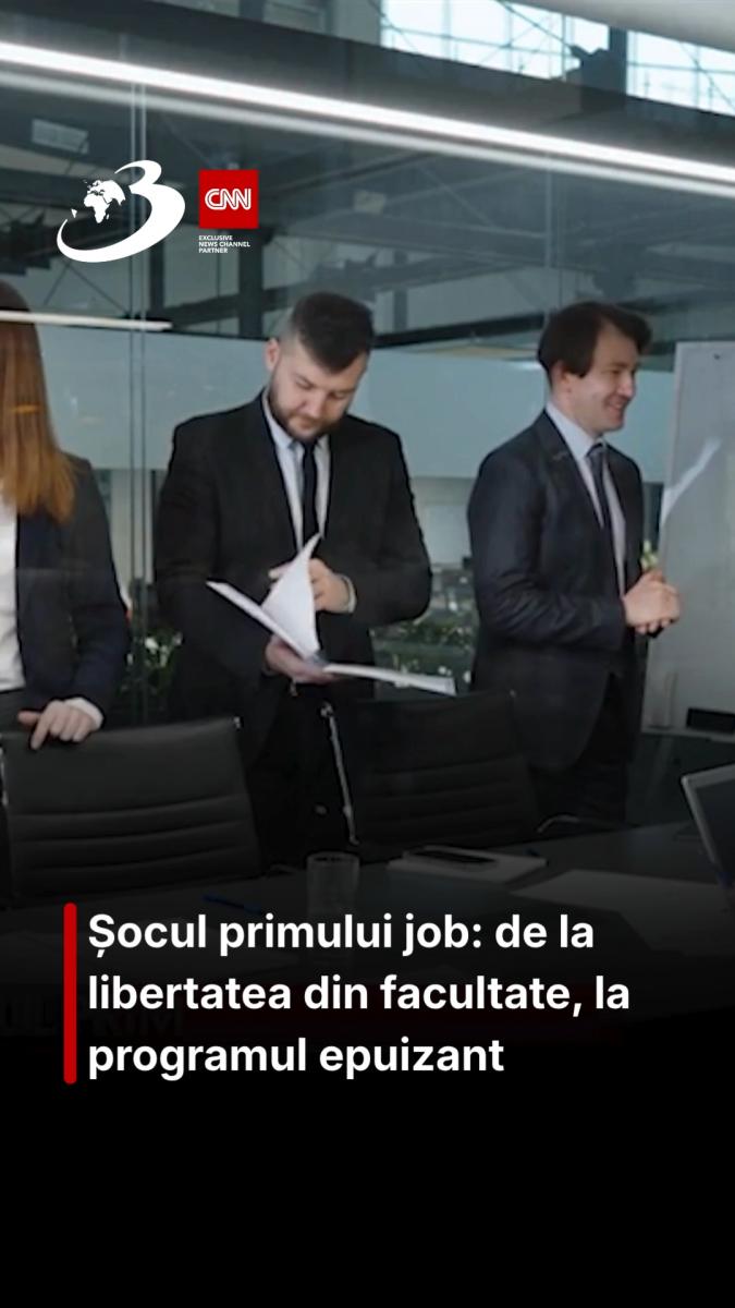 Șocul primului job: de la libertatea din facultate, la programul epuizant
