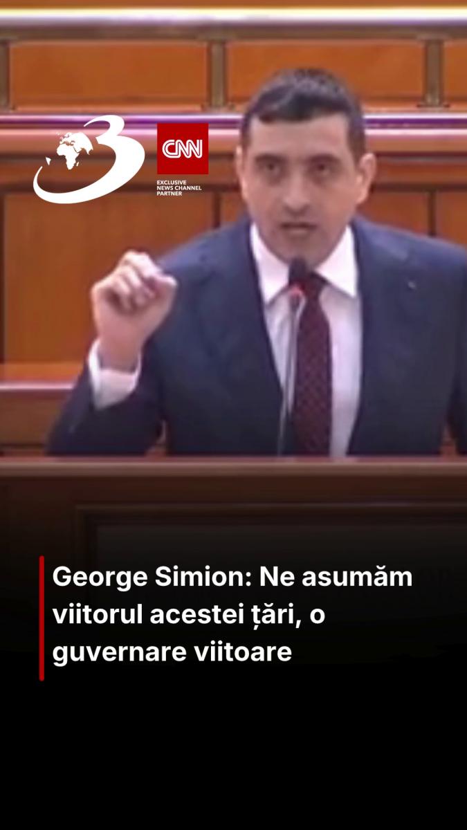 George Simion: Ne asumăm viitorul acestei țări, o guvernare viitoare