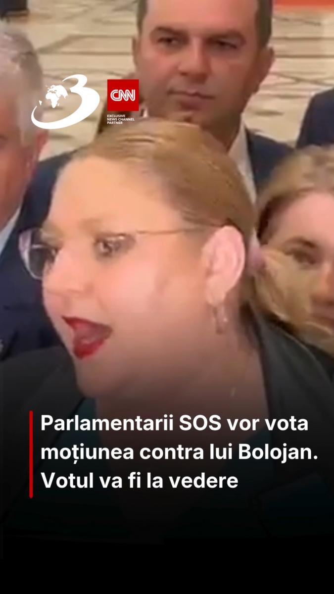 Parlamentarii SOS vor vota moțiunea contra lui Bolojan. Votul va fi la vedere 