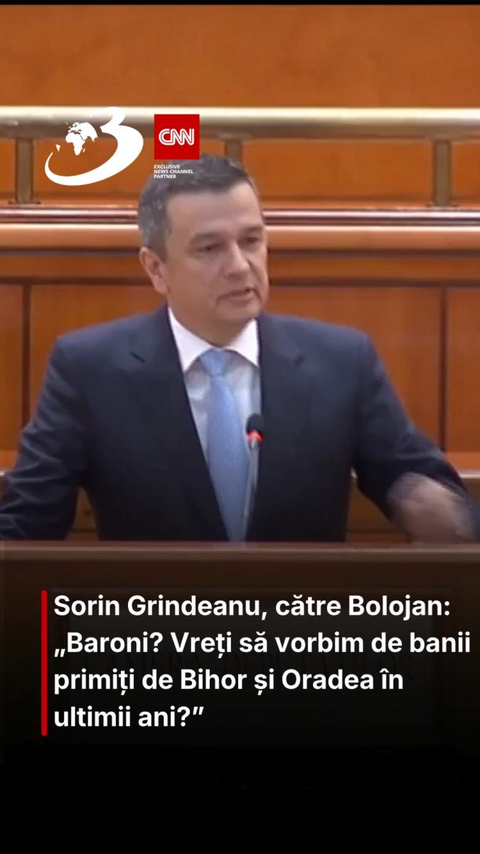 Sorin Grindeanu, către Bolojan: „Baroni? Vreți să vorbim de banii primiți de Bihor și Oradea în ultimii ani?”