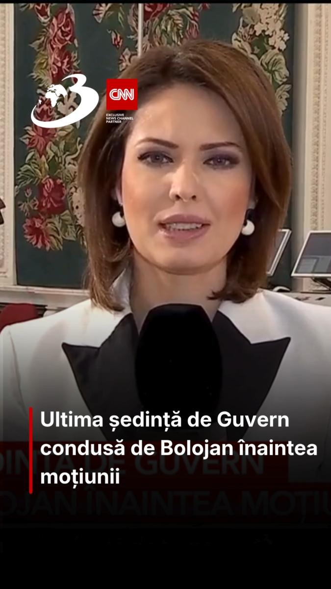 Ultima ședință de Guvern condusă de Bolojan înaintea moțiunii