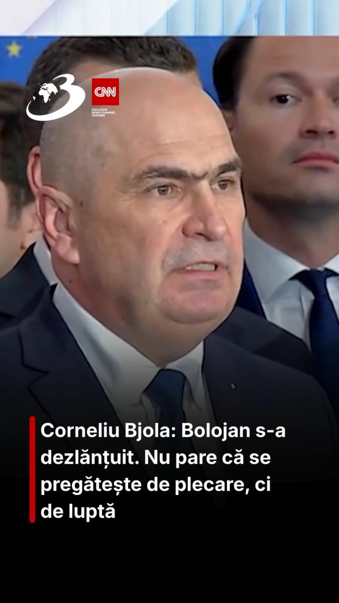 Corneliu Bjola: Bolojan s-a dezlănțuit. Nu pare că se pregătește de plecare, ci de luptă
