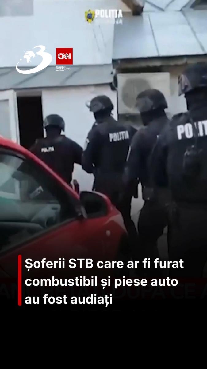 Șoferii STB care ar fi furat combustibil și piese auto au fost audiați