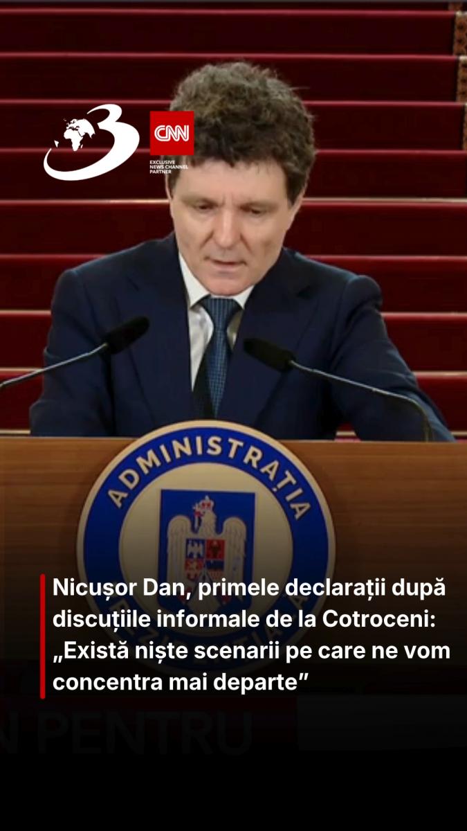Nicușor Dan, primele declarații după discuțiile informale de la Cotroceni: „Există niște scenarii pe care ne vom concentra mai departe”