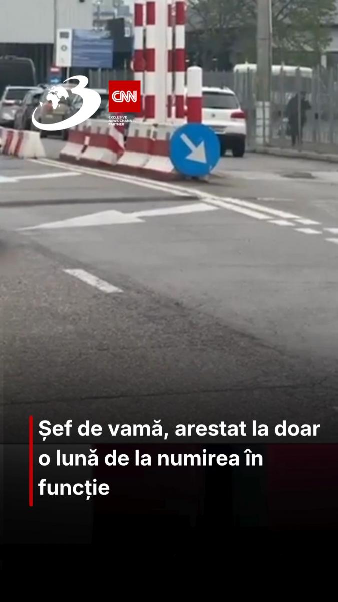 Șef de vamă, arestat la doar o lună de la numirea în funcție