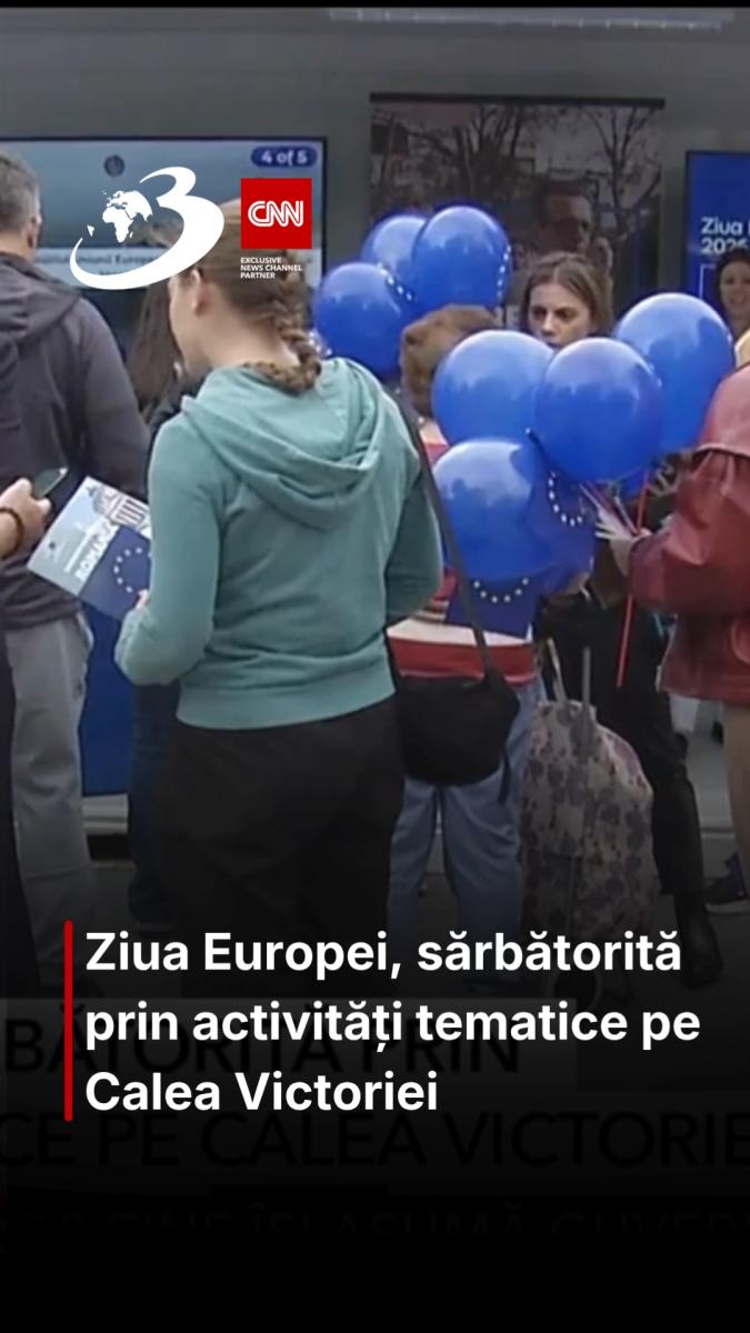  Ziua Europei, sărbătorită prin activități tematice pe Calea Victoriei 
