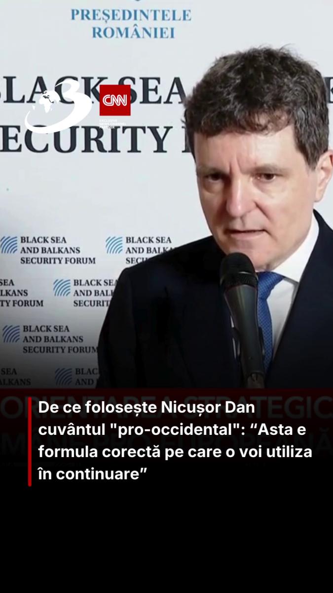 De ce folosește Nicușor Dan cuvântul 