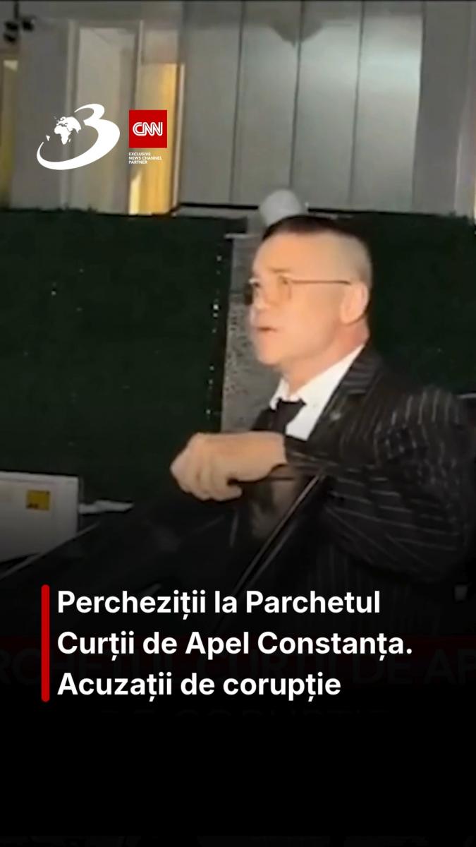 Percheziții la Parchetul Curții de Apel Constanța. Acuzații de corupție