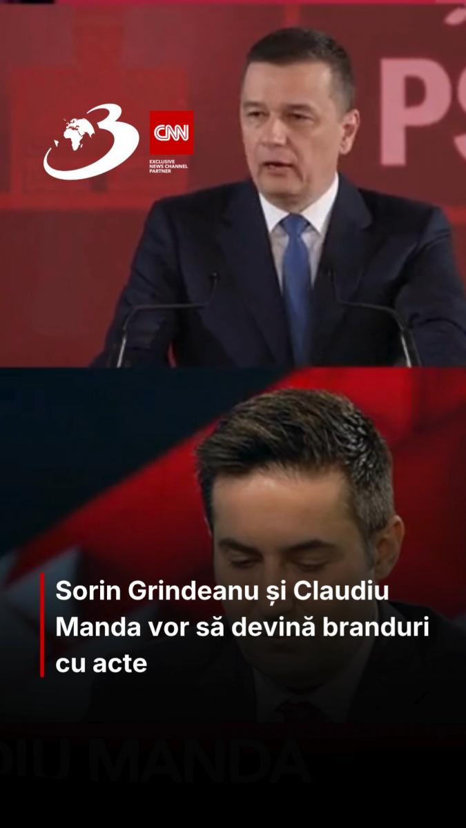 Sorin Grindeanu și Claudiu Manda vor să devină branduri cu acte
