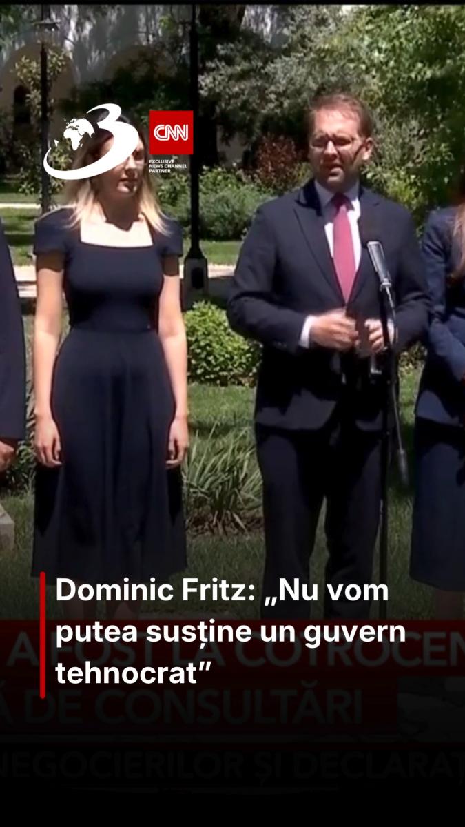 Dominic Fritz: „Nu vom putea susține un guvern tehnocrat”