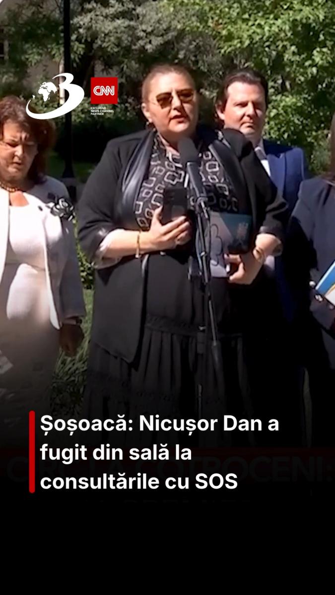Șoșoacă: Nicușor Dan a fugit din sală la consultările cu SOS