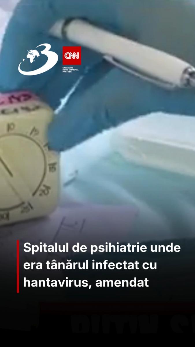 Spitalul de psihiatrie unde era tânărul infectat cu hantavirus, amendat