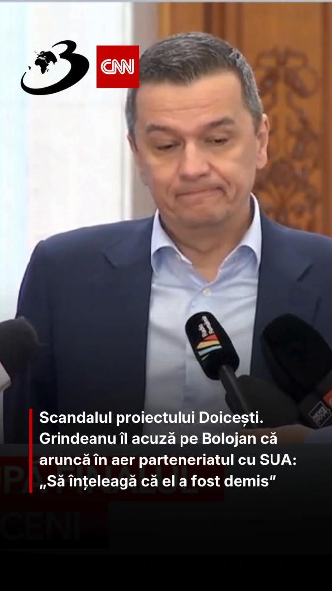 Scandalul proiectului Doicești. Grindeanu îl acuză pe Bolojan că aruncă în aer parteneriatul cu SUA: „Să înțeleagă că el a fost demis”