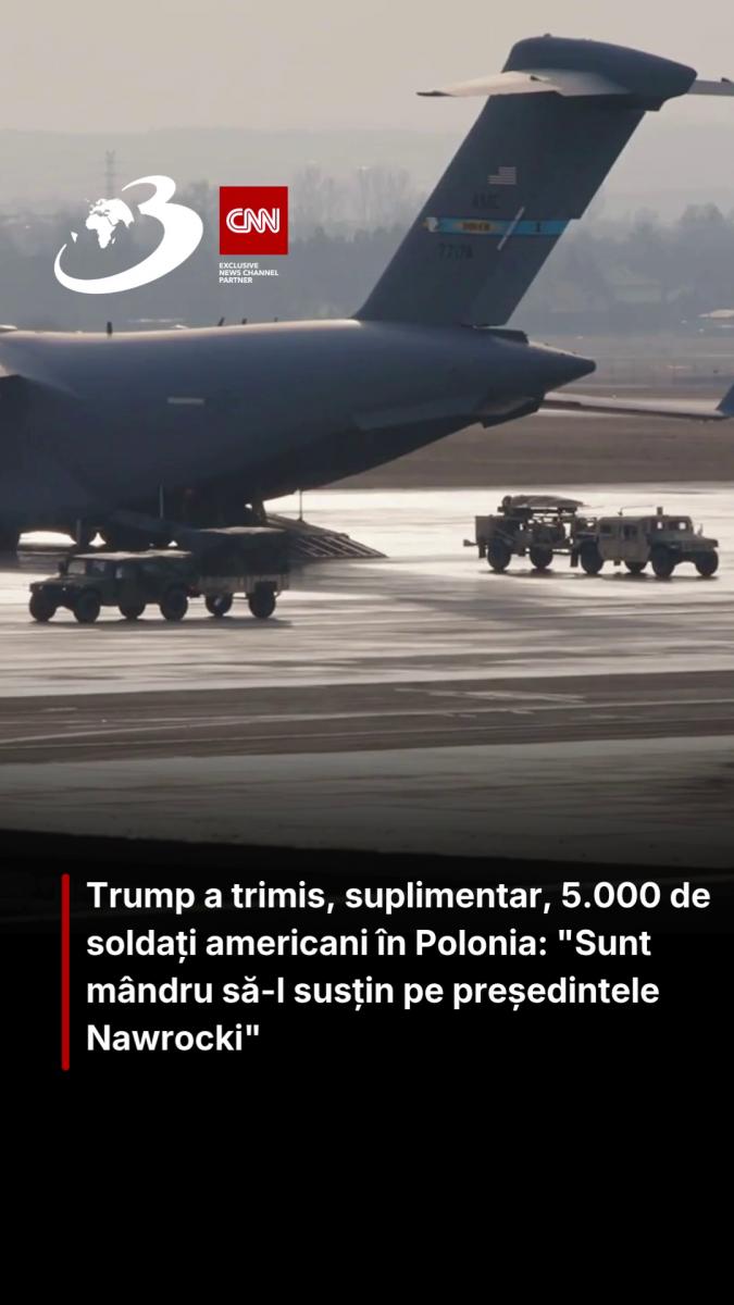Trump a trimis, suplimentar, 5.000 de soldați americani în Polonia: 