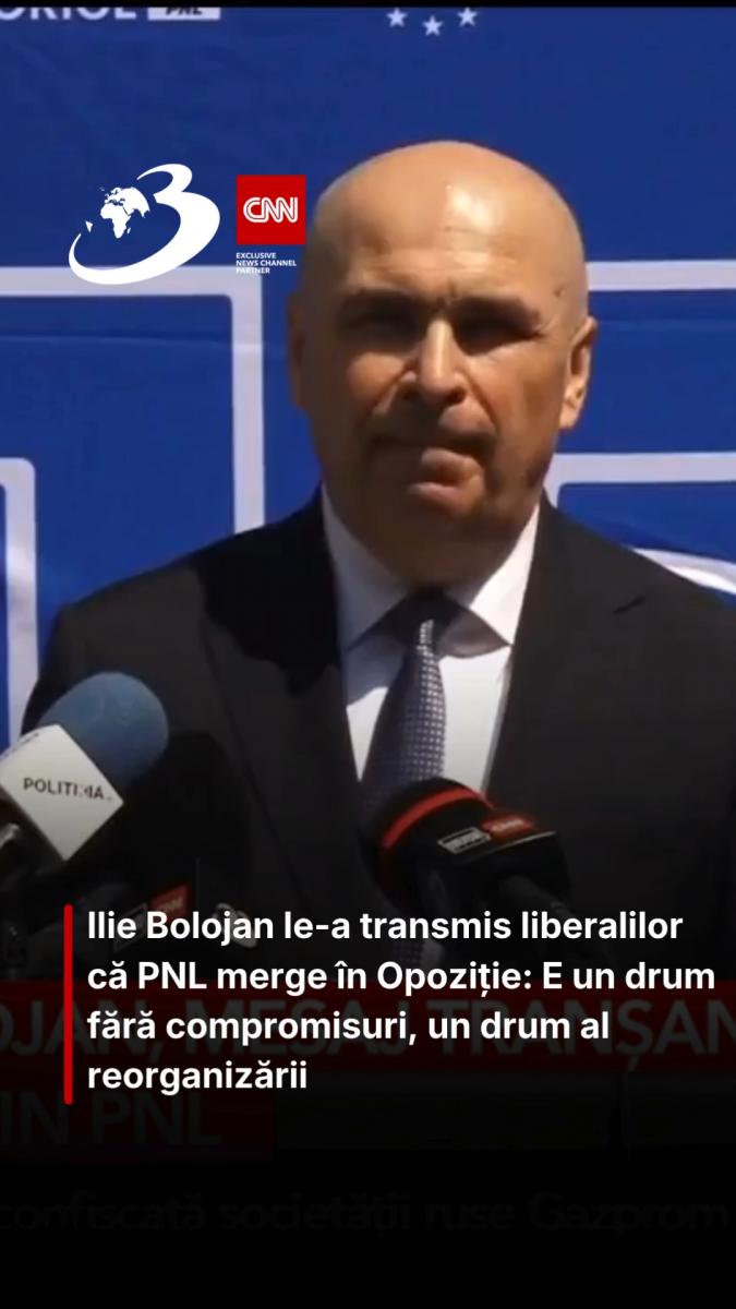 Ilie Bolojan le-a transmis liberalilor că PNL merge în Opoziție: E un drum fără compromisuri, un drum al reorganizării