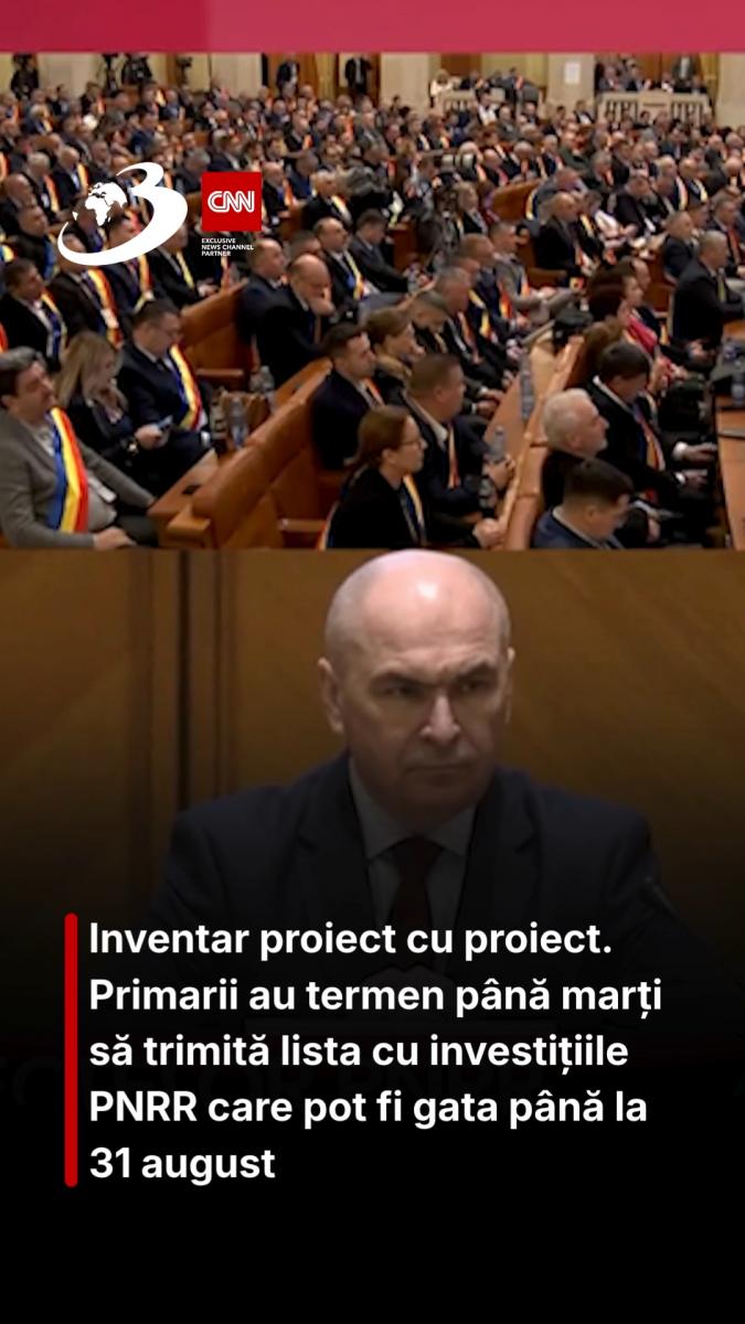 Inventar proiect cu proiect. Primarii au termen până marți să trimită lista cu investițiile PNRR care pot fi gata până la 31 august