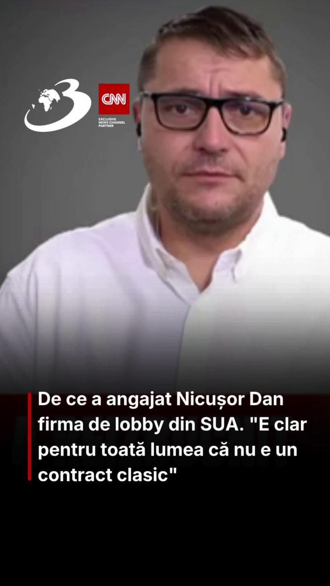 De ce a angajat Nicușor Dan firma de lobby din SUA. 