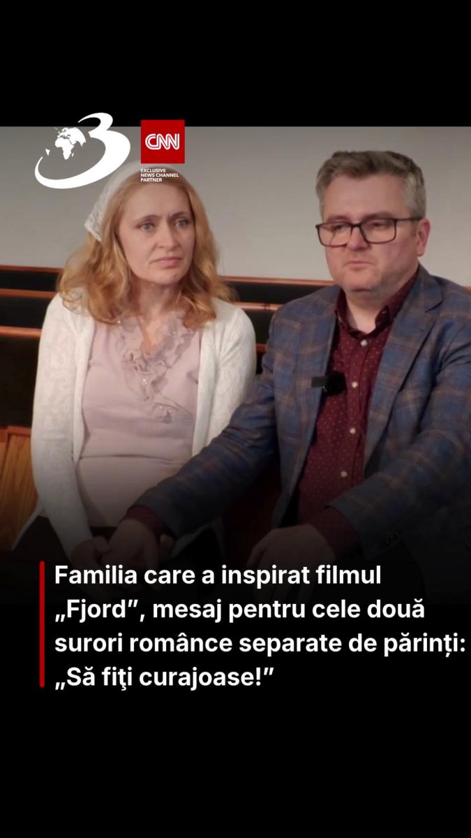 Familia care a inspirat filmul „Fjord”, mesaj pentru cele două surori românce separate de părinți: „Să fiţi curajoase!”