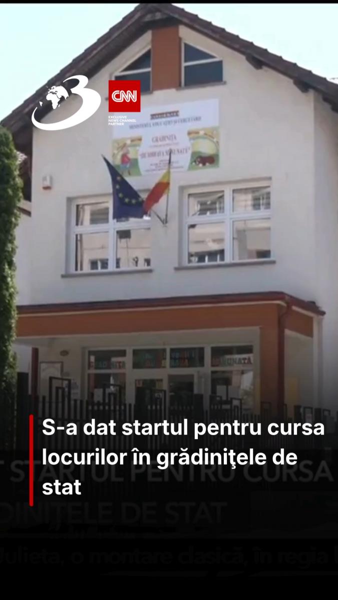 S-a dat startul pentru cursa locurilor în grădiniţele de stat