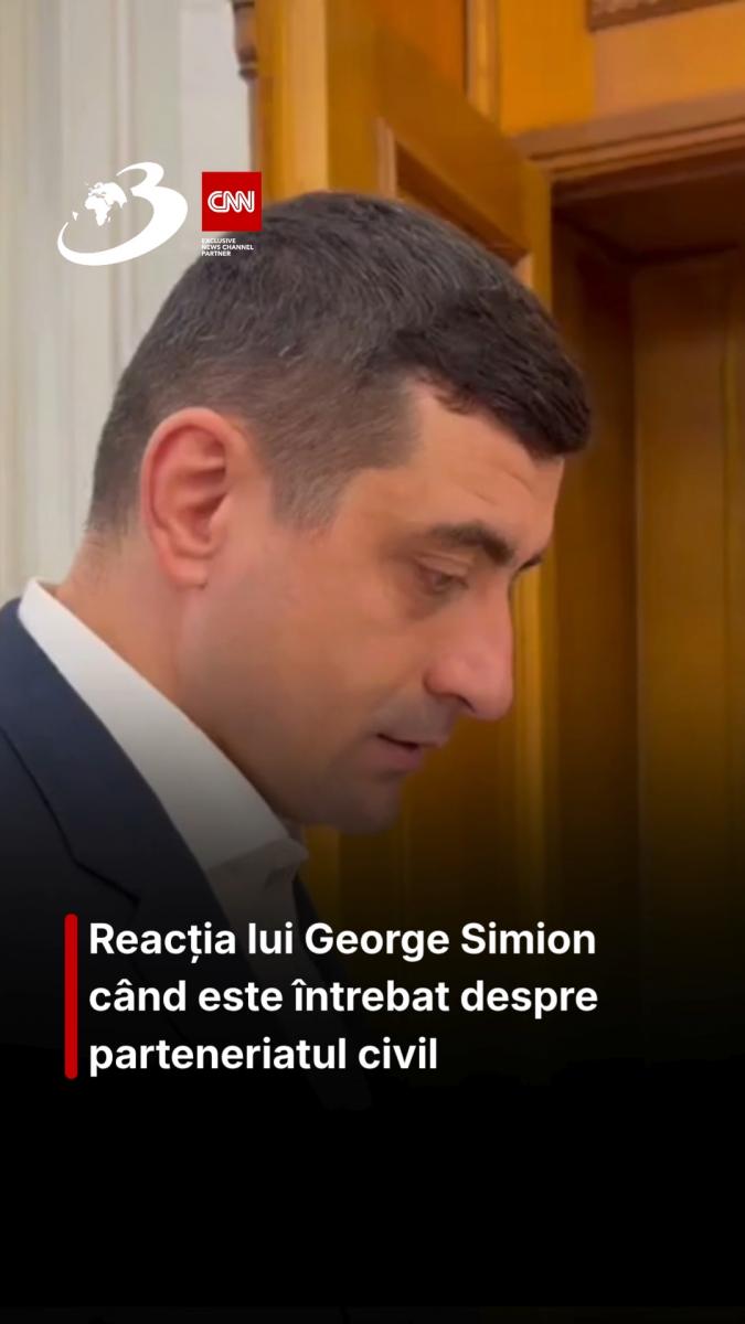 Reacția lui George Simion când este întrebat despre parteneriatul civil