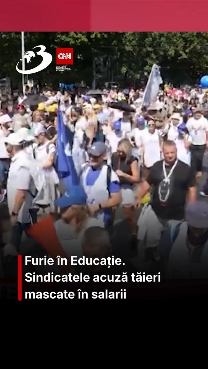 Furie în Educație. Sindicatele acuză tăieri mascate în salarii