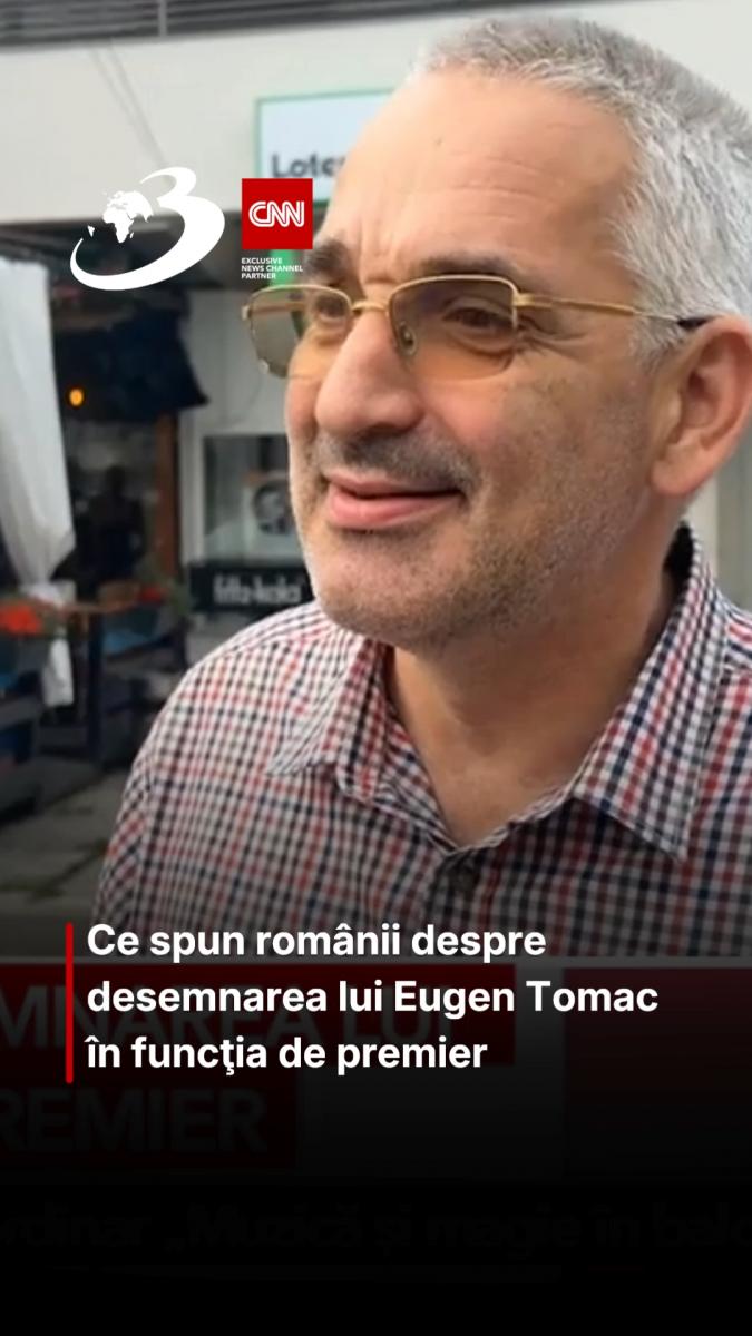 Ce spun românii despre desemnarea lui Eugen Tomac în funcţia de premier