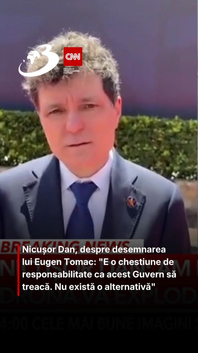 Nicușor Dan, despre desemnarea lui Eugen Tomac: 