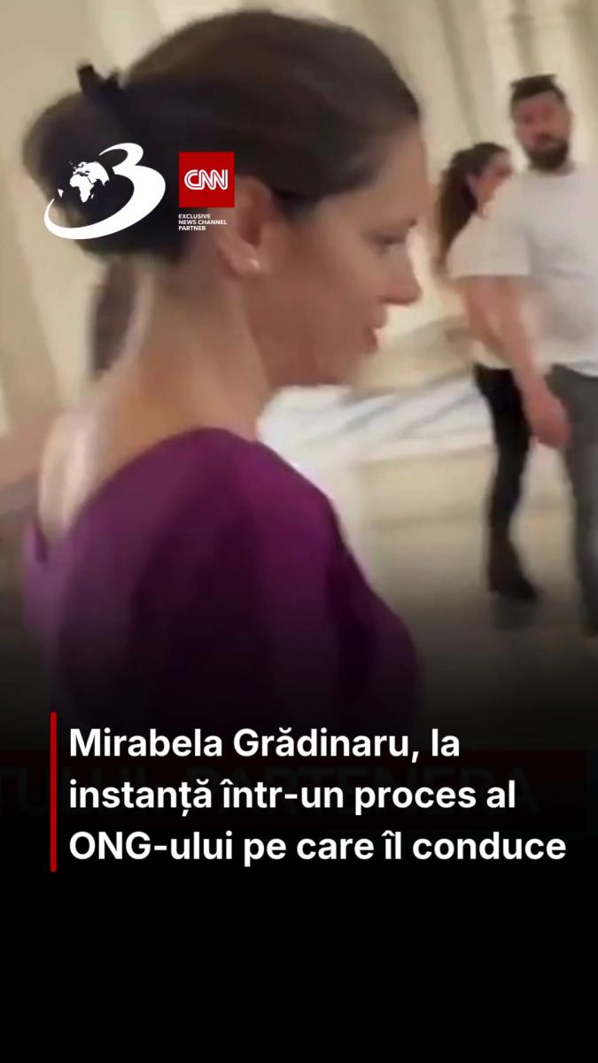 Mirabela Grădinaru, la instanță într-un proces al ONG-ului pe care îl conduce
