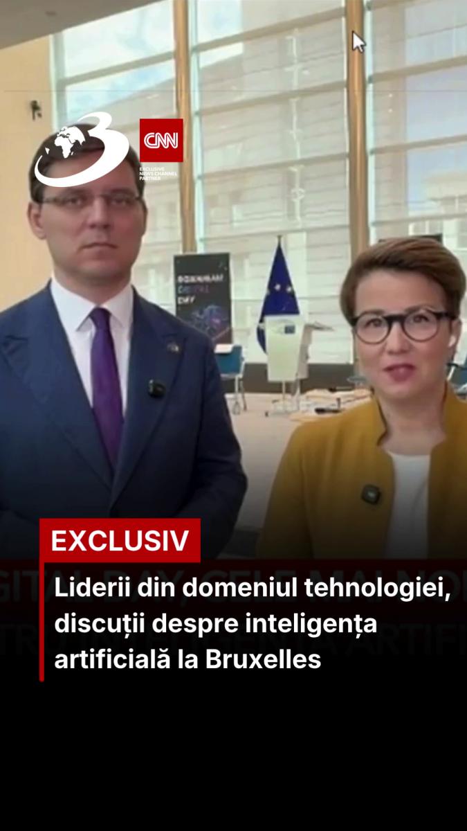 Liderii din domeniul tehnologiei, discuții despre inteligența artificială la Bruxelles