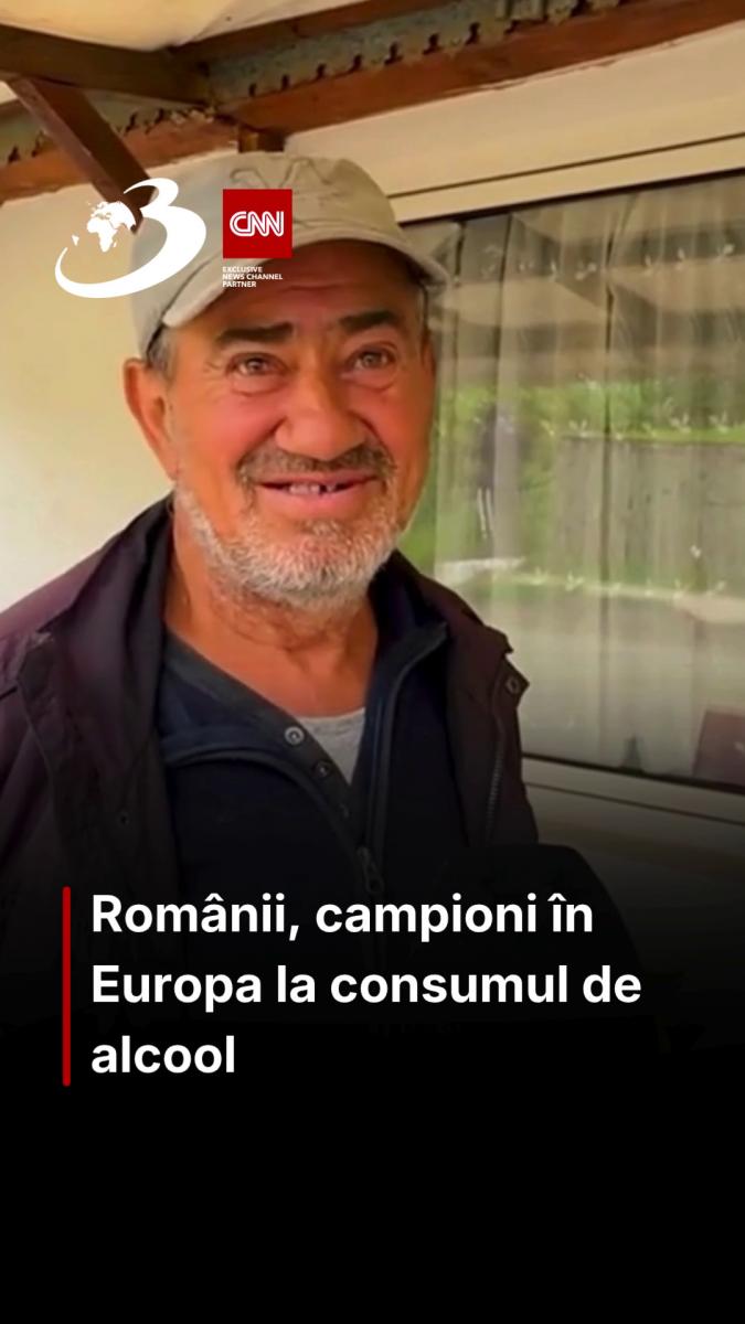  Românii, campioni în Europa la consumul de alcool 